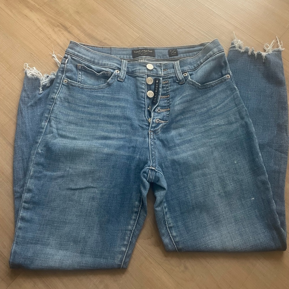 Lucky Brand High Rise Skinny Bridgette Jeans